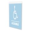 Classic Image Single-Sided Wall Sign Holder, Plastic, 11 x 17 Insert, Clear2