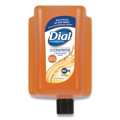 Antibacterial Gold Liquid Hand Soap Refill for Eco-Smart Dispenser, Floral, 15 oz, 6/Carton1