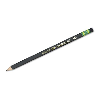 Picture of Tri-Conderoga Triangular #2 Woodcase Oversized Pencil, HB (#2), Black Lead, Yellow Barrel, 3/Pack