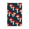 Classic Layflat Softcover Notebook, Multicolor Mushroom Artwork, 1 Subject, College Rule, Navy Blue Cover, 8 x 5, 72 Sheets1