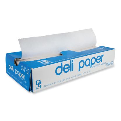 Interfolded Deli Sheets, 10.75 x 12, Standard Weight, 500 Sheets/Box, 12 Boxes/Carton1