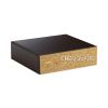 Classroom Book Compartment Science Table, 48w x 30d x 30h, Black ChemGuard High Pressure Laminate (HPL) Top, Oak Base2