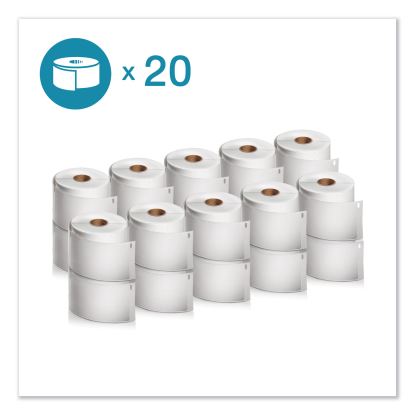 Picture of LW Extra-Large Shipping Labels, 4" x 6", White, 220/Roll, 20 Rolls/Pack