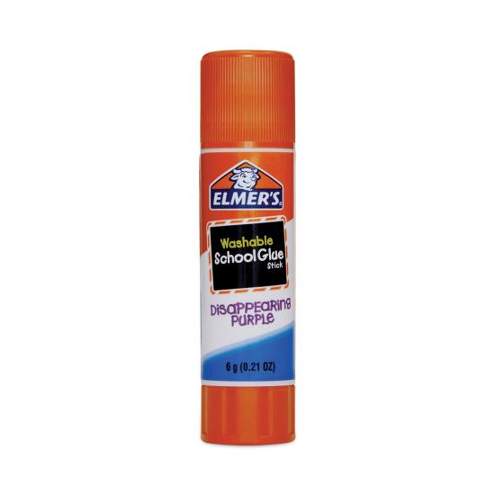 Disappearing Purple School Glue Stick, 0.21 oz, Dries Clear, 12/Pack1