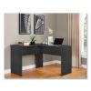 Corner Computer Desk, 47.83" x 47.83" x 30.39", Dark Gray2