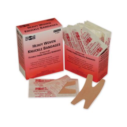 Heavy Woven Knuckle Bandages, Sterile, Individually Wrapped, 50/Box1