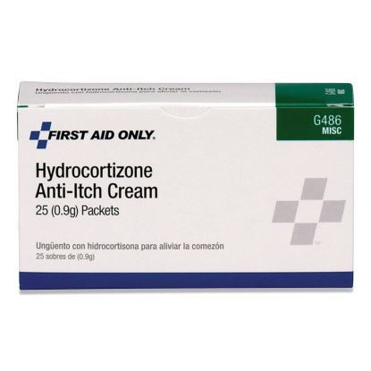 Hydrocortisone Anti-Itch Cream, 0.03 oz Packet, 25/Box1