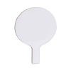 Dry Erase Paddle, 9 x 5, White, 12/Pack1