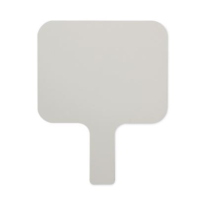 Dry Erase Paddle, 9.75 x 8, White, 12/Pack1