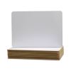 Dry Erase Board, 7 x 5, White, 12/Pack2