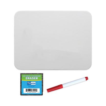 Dry Erase Board Set, 12 x 9, White, Assorted Color Markers, 12/Pack1