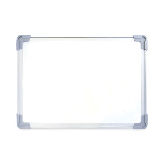 Dual-Sided Desktop Dry Erase Board, 18 x 12, White Surface with Aluminum Frame1