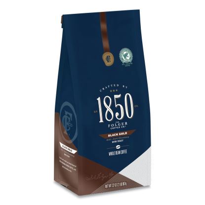 Coffee, Black Gold, Dark Roast, Whole Bean, 2 lb Bag1