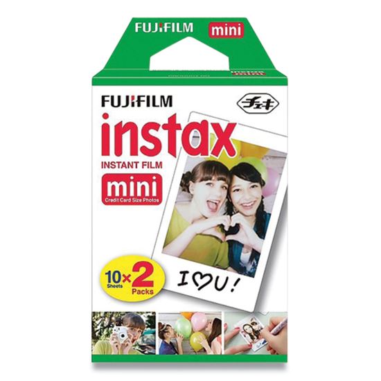 Instax Mini Film, 800 ASA, Color, 20 Sheets1