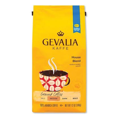 Coffee, House Blend, Ground, 12 oz Bag1