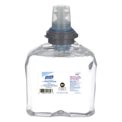 Advanced E-3 Rated Foam Hand Sanitizer, 1200 mL Refill, 2/Carton1