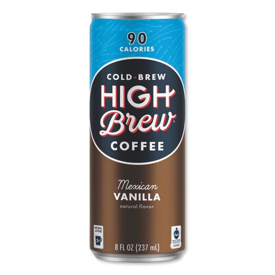 Cold Brew Coffee + Protein, Mexican Vanilla, 8 oz Can, 12/Pack1