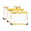Recycled Honeycomb Desk Pad Calendar, 18.5 x 13, White/Multicolor Sheets, Brown Corners, 12-Month (Jan to Dec): 20231