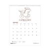 Recycled Zodiac Wall Calendar, Zodiac Artwork, 14 x 11, 12-Month (Jan to Dec), White/Multicolor Sheets2