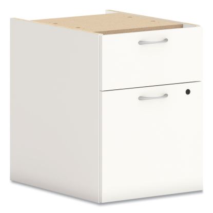 Mod Hanging Pedestal, Left or Right, 2-Drawers: Box/File, Legal/Letter, Simply White, 15" x 20" x 20"1