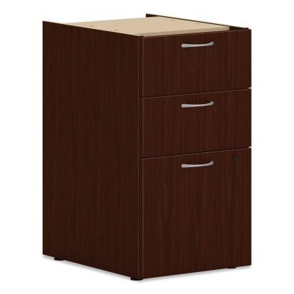 Mod Support Pedestal, Left or Right, 3-Drawers: Box/Box/File, Legal/Letter, Traditional Mahogany, 15" x 20" x 28"1