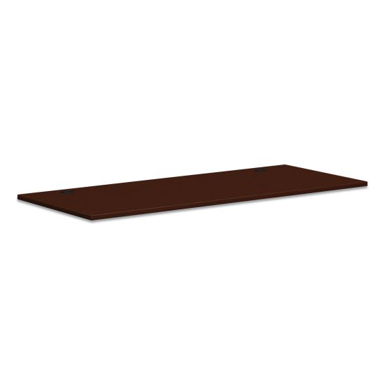 Mod Worksurface, 72w x 30d, Traditional Mahogany1