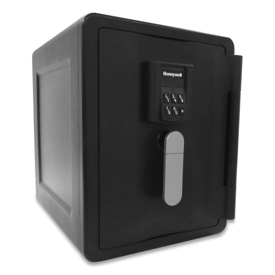 Fire and Waterproof Safe with Digital Lock, 11.8 x 16.7 x 15.6, 0.7 cu ft, Black1