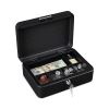 Standard Cash Box, 9.8 x 7.3 x 4.1, Steel, Black2