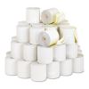 Impact Printing Carbonless Paper Rolls, 2.75" x 90 ft, White/Canary, 50/Carton2