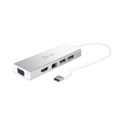 Dual Monitor Docking Station for PC/Mac, Silver1