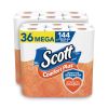 ComfortPlus Toilet Paper, Mega Roll, Septic Safe, 1-Ply, White, 462 Sheets/Roll, 36 Rolls/Pack1