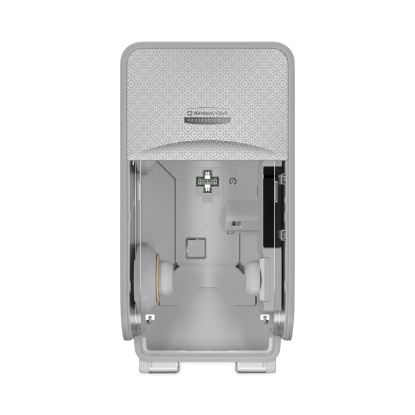 ICON Coreless Standard Roll Toilet Paper Dispenser, 7.18 x 13.37 x 7.06, Silver Mosaic1