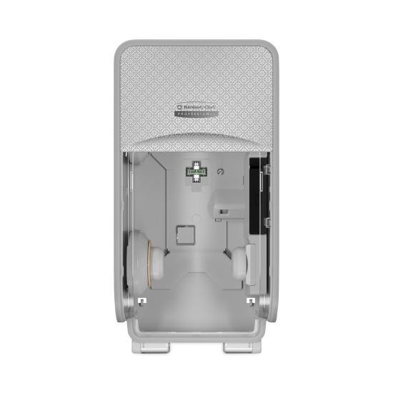 ICON Coreless Standard Roll Toilet Paper Dispenser, 7.18 x 13.37 x 7.06, Silver Mosaic1