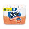 ComfortPlus Toilet Paper, Mega Roll, Septic Safe, 1-Ply, White, 425 Sheets/Roll, 18 Rolls/Pack1