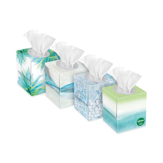 Lotion Facial Tissue, 3-Ply, White, 60 Sheets/Box, 27 Boxes/Carton1