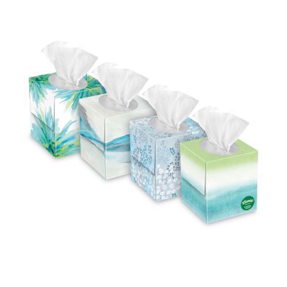 Lotion Facial Tissue, 3-Ply, White, 60 Sheets/Box, 4 Boxes/Pack, 2 Packs/Carton1