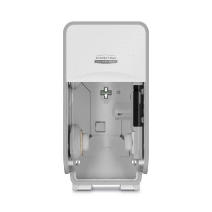 ICON Coreless Standard Roll Toilet Paper Dispenser, 7.18 x 13.37 x 7.06, White Mosaic1