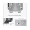 ICON Coreless Standard Roll Toilet Paper Dispenser, 7.18 x 13.37 x 7.06, White Mosaic2