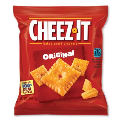 Cheez-It Crackers, Orginal, 1.5 oz, 8/Box1