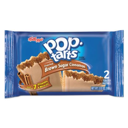 Pop Tarts, Frosted Brown Sugar Cinnamon, 3.52 oz, 2/Pack, 6 Packs/Box1
