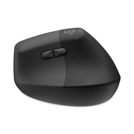 Lift Vertical Ergonomic Mouse, 2.4 GHz Frequency/32 ft Wireless Range, Right Hand Use, Graphite1