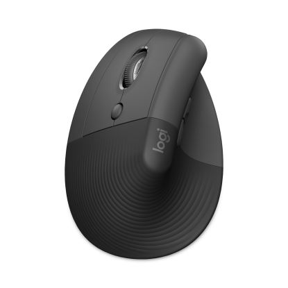 Lift Vertical Ergonomic Mouse, 2.4 GHz Frequency/32 ft Wireless Range, Left Hand Use, Graphite1