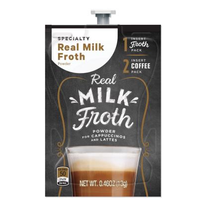 FLAVIA Real Milk Froth Freshpacks, 0.46 oz Packet, 72 Packets/Carton1