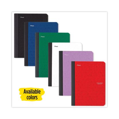 Composition Book, Medium/College Rule, Randomly Assorted Covers (Black/Blue/Green/Red/Yellow), 9.75 x 7.5, 100 Sheets1