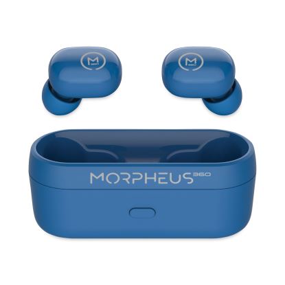 Spire True Wireless Earbuds Bluetooth In-Ear Headphones with Microphone, Island Blue1