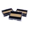 Un-Inked Replacement Pad for Self-Inking Stamps, One-Color, Compatible with Black Ink Only, 1.13" x 0.75", 3/Pack2