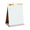 Self-Stick Tabletop Easel Pad with Command Strips, Presentation Format (1 1/2" Rule), 20 White 20 x 23 Sheets1