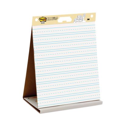 Self-Stick Tabletop Easel Pad with Command Strips, Presentation Format (1 1/2" Rule), 20 White 20 x 23 Sheets1