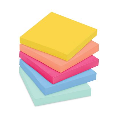 Note Pads in Summer Joy Collection Colors, 3" x 3", Summer Joy Collection Colors, 90 Sheets/Pad, 5 Pads/Pack1