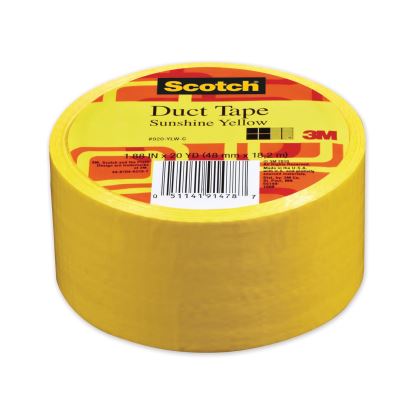 Duct Tape, 1.88" x 20 yds, Sunshine Yellow1